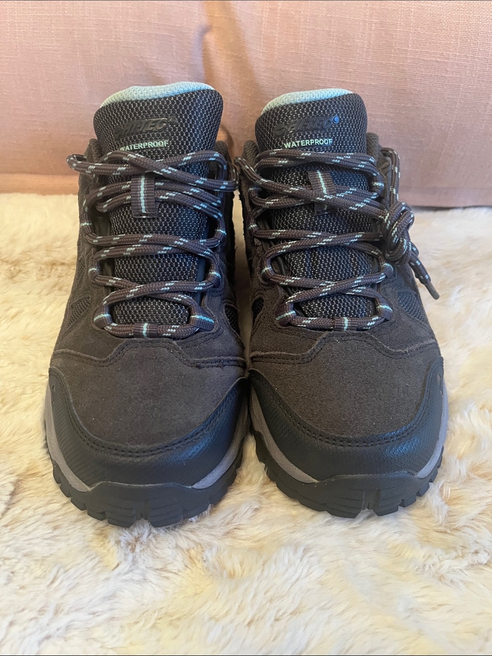 Hi-Tec Water proof Gray Hiking Boots Size 6